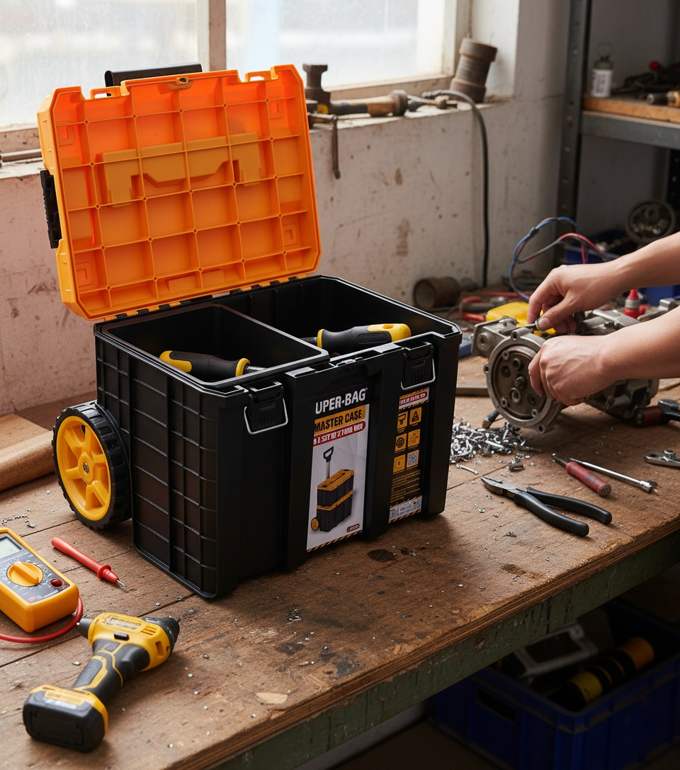 S-M-L Master Case 3'lü Set ASR-6030 | Asrın Plastik | İstoç Takım